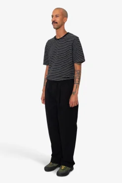 Drawcord Loose Trouser - Black Ripstop