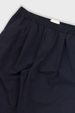 Drawcord Loose Trouser - Black Ripstop