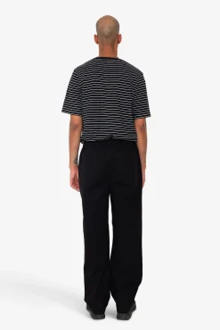 Drawcord Loose Trouser - Black Ripstop