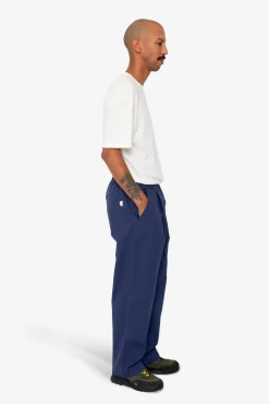 Drawcord Loose Trouser - Rich Navy Ripstop