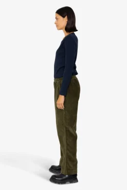 Drawcord Signal Pants - Olive Cord