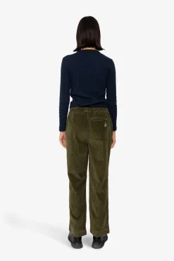 Drawcord Signal Pants - Olive Cord