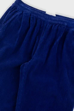 Drawcord Signal Pants - Rich Navy Cord