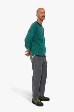 Engineered Raglan Sweat - Phthalo Green