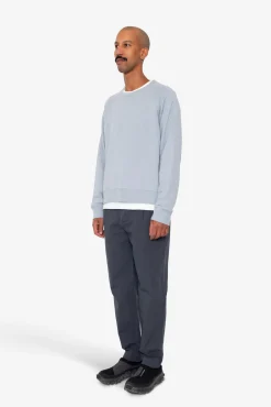 Engineered Raglan Sweat - Soft Blue