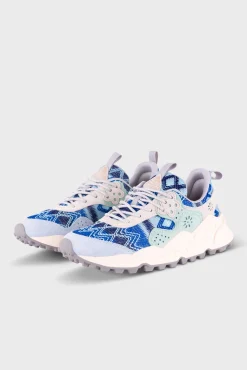 Flower Mountain - Kotetsu Woman - Grey-Light Blue Cream