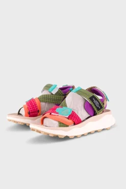 Flower Mountain - Nazca 2 Woman - Bordeaux Green