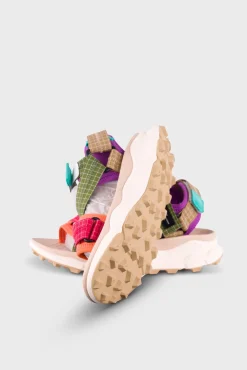 Flower Mountain - Nazca 2 Woman - Bordeaux Green