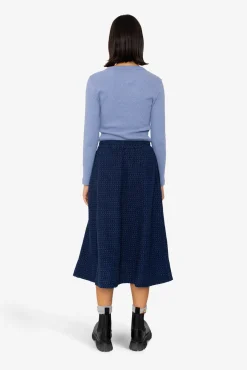 Full Seam Skirt - Indigo Floatstitch