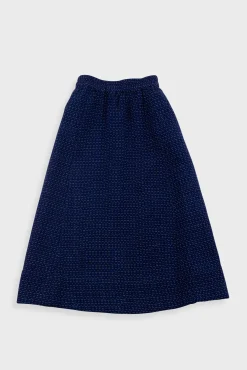 Full Seam Skirt - Indigo Floatstitch