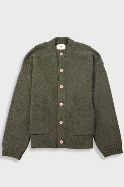 Knitted Jacket - Olive