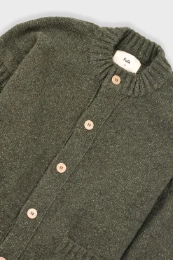 Knitted Jacket - Olive
