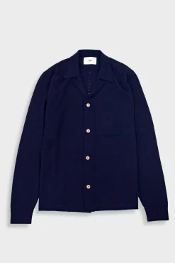Knitted Shirt - Navy