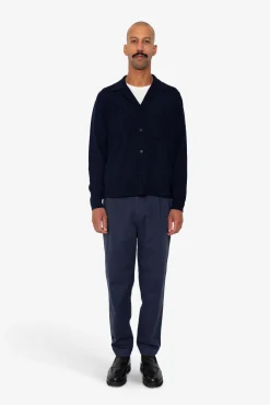 Knitted Shirt - Navy