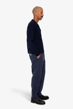 Knitted Shirt - Navy