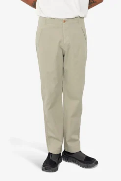 Lean Assembly Pant - Light Olive Brushed Twill