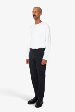 Lean Assembly Pant - Soft Black Brushed Twill