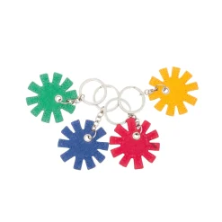 LF Markey - Sun Keyring - Red