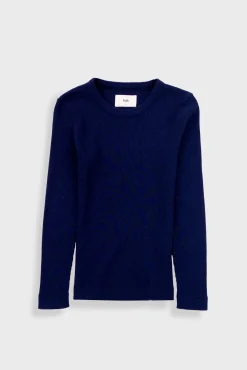 Long Sleeve Fitted T-Shirt - Ink
