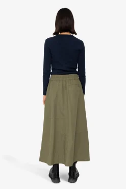 Maxi Skirt - Dark Olive