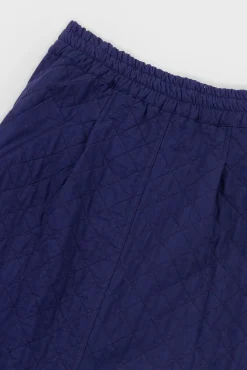 Maxi Skirt - Quilted Navy