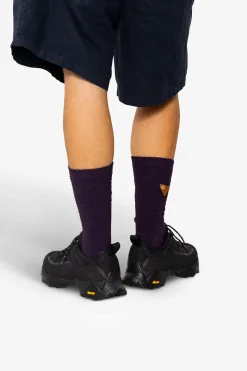 Melange Socks - Navy Espresso Mix