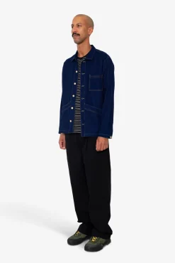 Meyer Shirt Jacket - Deep Denim Herringbone