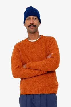 Mohair Rib Beanie - Rich Blue