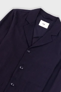 Patch Jacket - Navy Cord