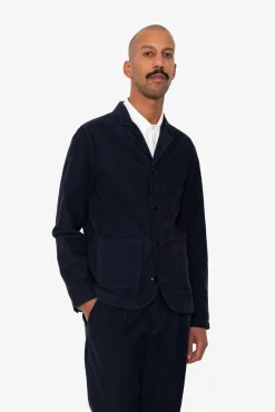 Patch Jacket - Navy Cord