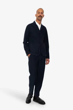 Patch Jacket - Navy Cord