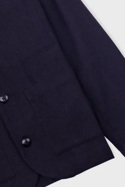 Patch Jacket - Navy Cord