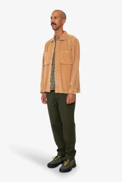 Patch Overshirt - Mink Chunky Cord