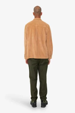 Patch Overshirt - Mink Chunky Cord