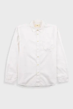 Plain Curve Shirt - Off White