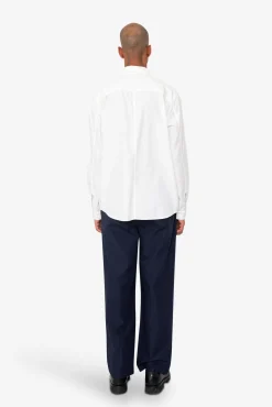 Plain Curve Shirt - Off White