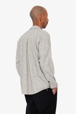 Raglan Shirt - Black Microstripe