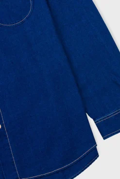 Raglan Shirt - Indigo Twill