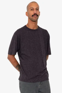 Relaxed Assembly T-Shirt - Black Grape Nep