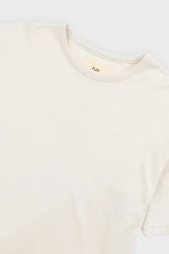 Relaxed Assembly T-Shirt - Ecru Nep