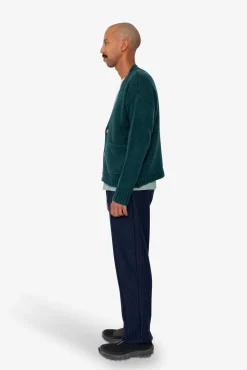 Relaxed Cardigan - Phthalo Green