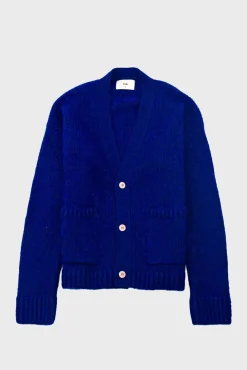 Relaxed Cardigan - Rich Blue