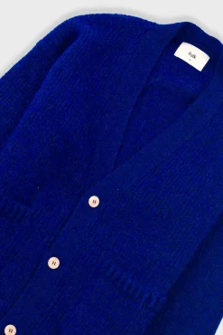 Relaxed Cardigan - Rich Blue