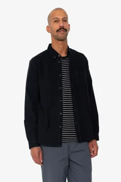 Relaxed Fit Shirt - Black Flannel