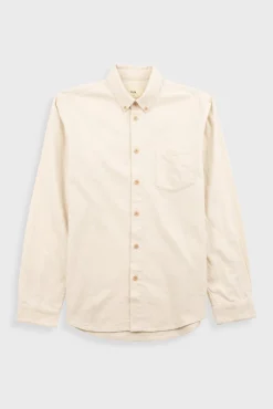 Relaxed Fit Shirt - Ecru Flannel