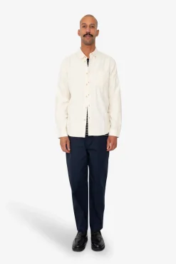 Relaxed Fit Shirt - Ecru Flannel