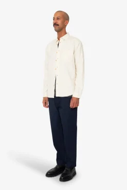 Relaxed Fit Shirt - Ecru Flannel