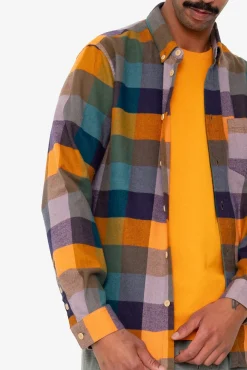 Relaxed Fit Shirt - Pumpkin Mix