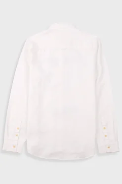 Relaxed Fit Shirt - White Slub