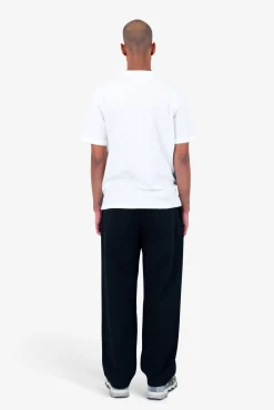 Short Sleeve Textured T-Shirt - Bright White
